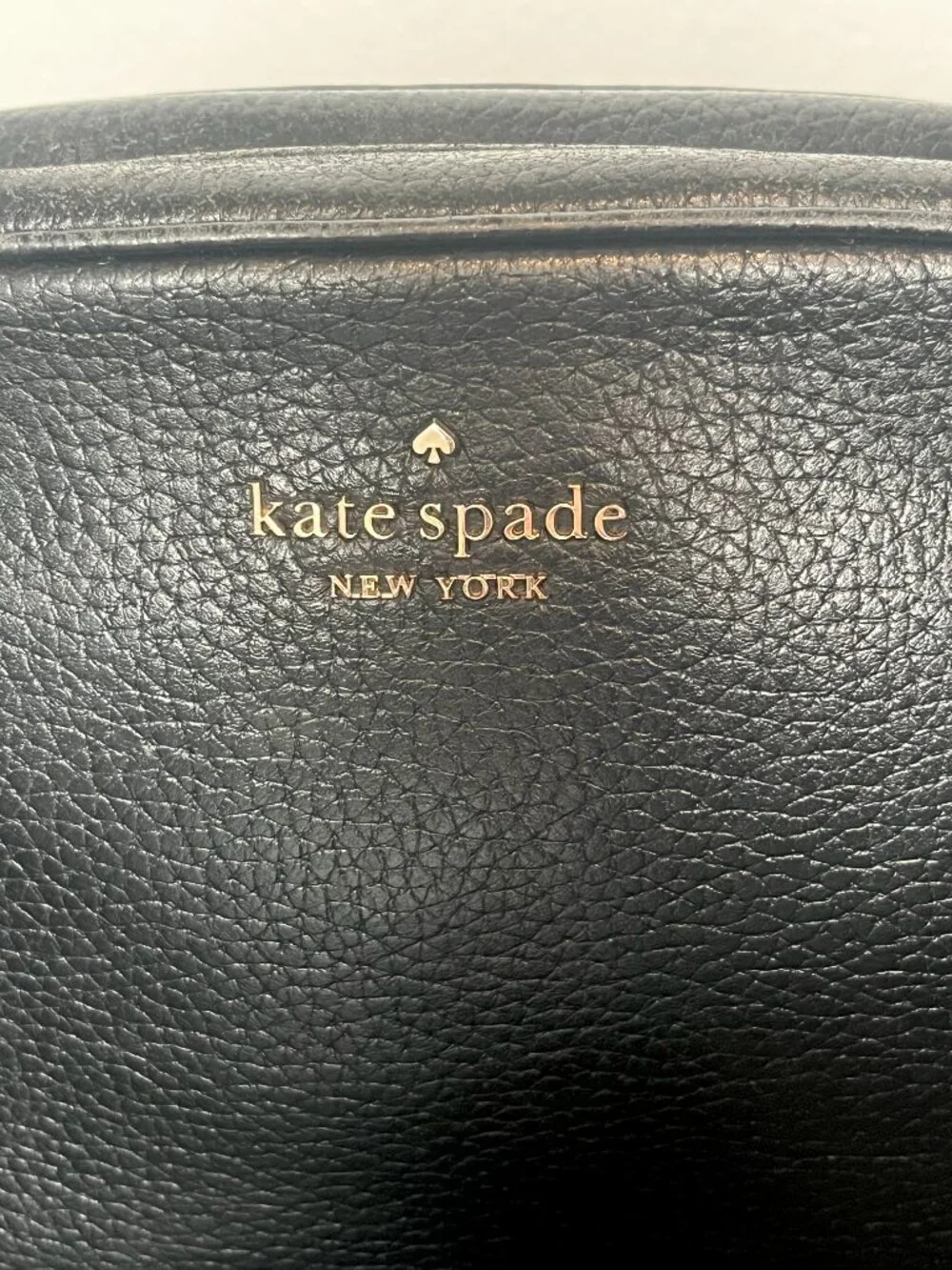 Kate Spade New York Naomi Camera Bag Crossbody Black Leather with Tassel